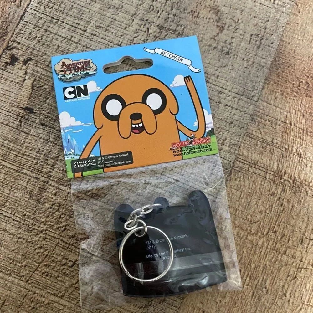 Adventure Time with Finn and Jake Finn Head Keychain ~ Officially Licensed